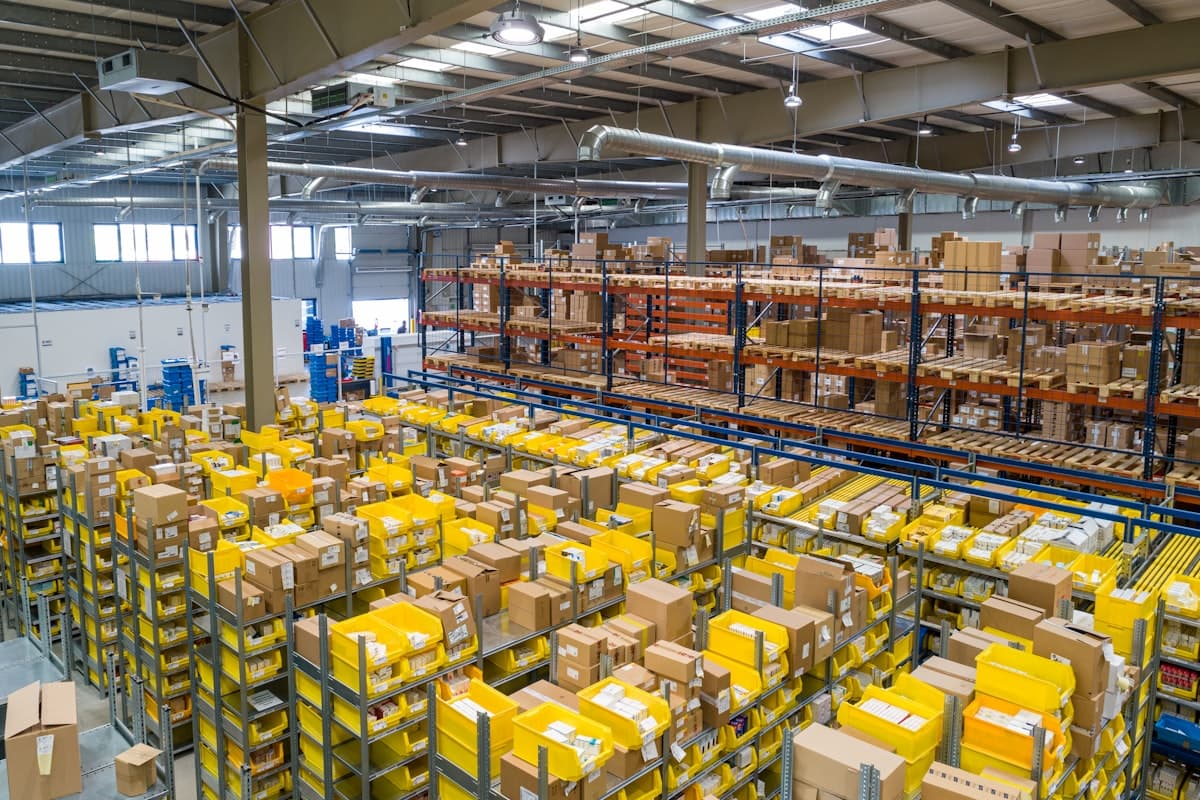 Connected supply chain and logistics network